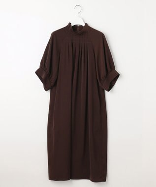 自由区 【WEB限定】ラグランタック ドレス ブラウン系