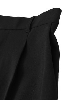 Green Parks Ｏ．きれいシルエットテーパードパンツ Black