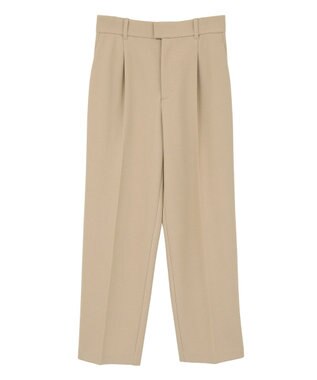 Green Parks Ｏ．きれいシルエットテーパードパンツ Light Beige