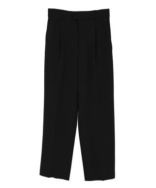 Green Parks Ｏ．きれいシルエットテーパードパンツ Black