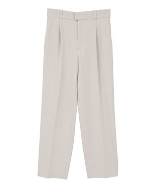 Green Parks Ｏ．きれいシルエットテーパードパンツ Ecru