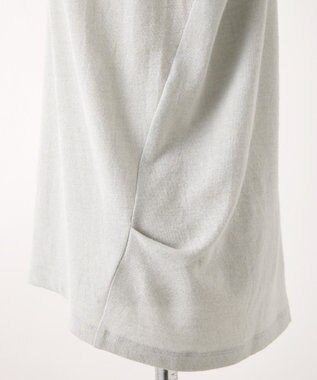 TOQUE  〈大草直子さんアドバイザー〉 【洗える/天然素材】ロイヤルベビーアルパカ×タンギスコットン鹿の子フレンチT グレー