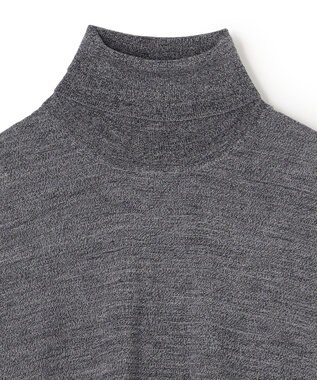JOSEPH HOMME ウォッシャブルメリノ　タートルネックニット ライトグレー系