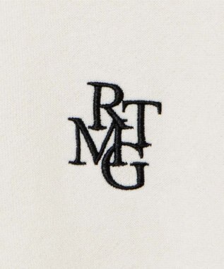 WEGO ハーフジップBIGスウェット オフホワイト