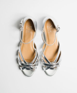 BONTRE 【MIONOTIS/ミオノティス】ストラップ付グルカ風サンダル/783B シルバー