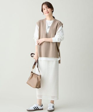 ANY レーススカート エクリュ