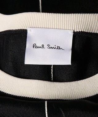Paul Smith シアーレイヤード 半袖ニット ブラック