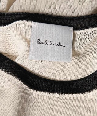 Paul Smith シアーレイヤード 半袖ニット ブラック