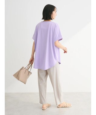 Green Parks 冷っとすずやか　フレンチスリーブスキッパー Purple