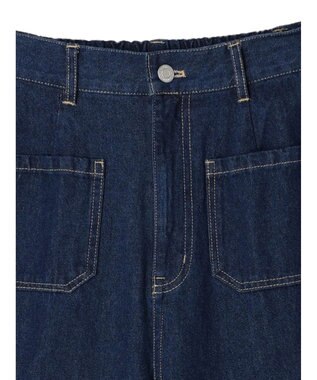 Green Parks ・ＥＬＥＮＣＡＲＥ　ＤＵＥ　デニムワイドパンツ Indigo