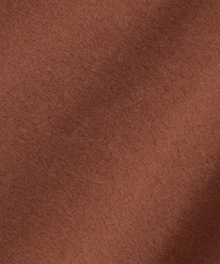 Feroux 【接触冷感・UVカット・吸水速乾】ラッシュガードフリル パーカー ダークブラウン系