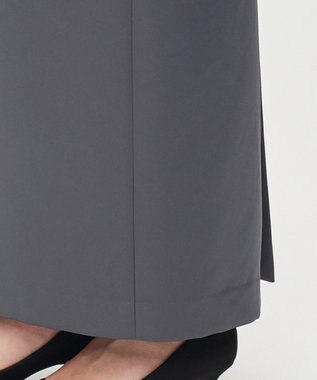 uncrave ラスターサテン スカート（uncrave WHITE） スレート