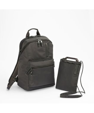 ACE BAGS & LUGGAGE W&.Day/Night ポッケス ハグリュック A4サイズ 13.3インチPC収納 20211 ダブルアンドデイナイト ダークグレー
