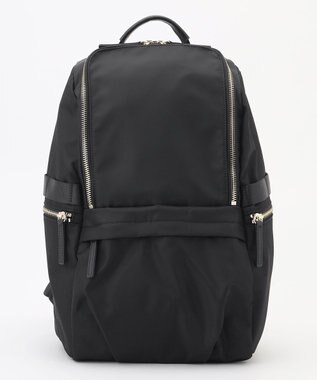 ICB 【A4サイズ収納可・容量約14L】8ポケットメタルファスナー ナイロンリュック