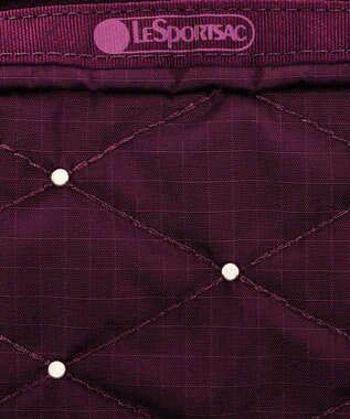 LeSportsac RECTANGULAR COSMETIC/ワインキルトスタッズ ワインキルトスタッズ
