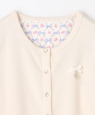 ANY KIDS まいにちスナップカーディガン エクリュ