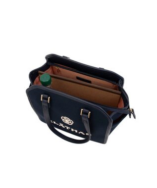 CLATHAS クワット ハンドバッグ ネイビー