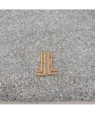 LANVIN en Bleu カレンデ 2WAYハンドバッグ ラメシルバー