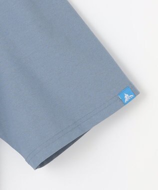 SHARE PARK MENS 【UVカット・吸水速乾・ストレッチ・軽量 】バンダナバックプリントＴシャツ ブルー系