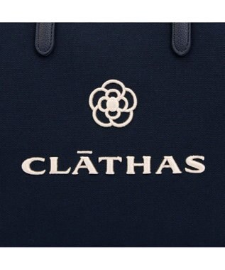 CLATHAS クワット ハンドバッグ ネイビー