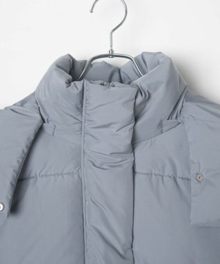 WEGO 【フード取り外し可能】2WAYパテッドジャケット グレー