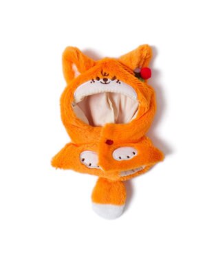 WEGO 【痛バ＆推し活グッズ】ぬいアニマルケープ10cm オレンジ
