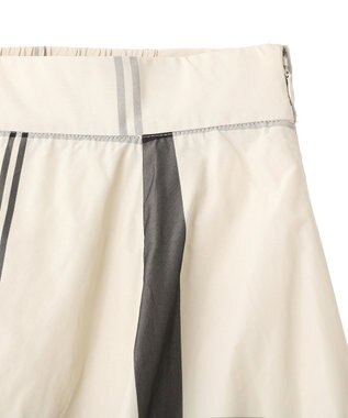 YECCA VECCA [撥水]メモリーフレアスカート Light Beige