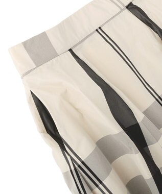 YECCA VECCA [撥水]メモリーフレアスカート Light Beige