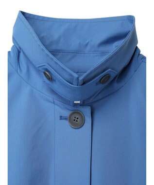 Green Parks 撥水加工　ケア楽ステンカラーミドル丈コート Blue