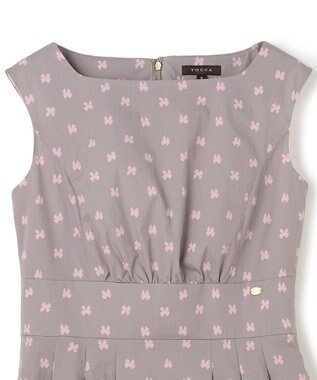 TOCCA 【星風まどかコラボ・00サイズあり】SKIPPING RIBBON ドレス ライトグレー系5