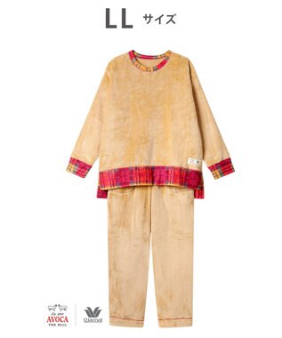 WACOAL パジャマ 【AVOCA×ワコール】 長袖 長ズボン あったか レディース BDW749 /ワコール