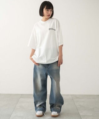 WEGO 【ユニセックス着用ITEM/MLサイズ展開】別注NEWJACKグラフィックT（SS） ホワイト