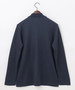 JOSEPH ABBOUD 【吸水速乾/保温/伸縮性】ドライミックスメリノ カットソー ダルブルー系