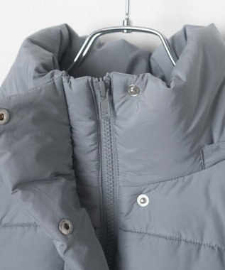 WEGO 【フード取り外し可能】2WAYパテッドジャケット グレー