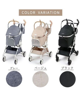 PET PARADISE smooca mini ペットカート 《ベージュ》 ベージュ