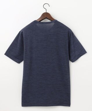 JOSEPH ABBOUD MOUNTAIN 【UNISEX】接触冷感 クールスキンガードＴシャツ ダルブルー系
