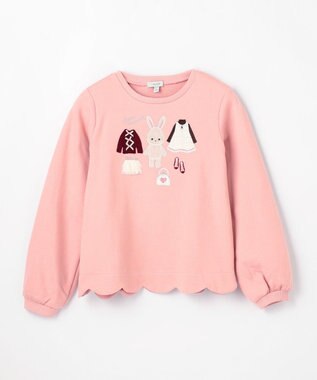 ANY KIDS クローゼットモチーフトレーナー ピンク