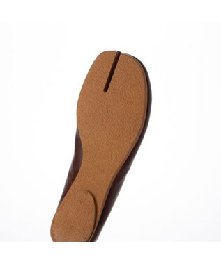 ing <ing>足袋デザインバレエシューズ ワイン