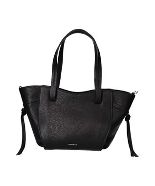 INTER-CHAUSSURES 【LORISTELLA】レザーミニトートバッグ ブラック