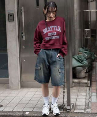 WEGO 裏起毛グラフィックスウェット 柄10