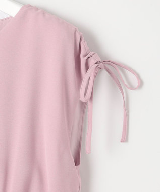 Feroux 【洗える】サマードロスト ワンピース ライラック系