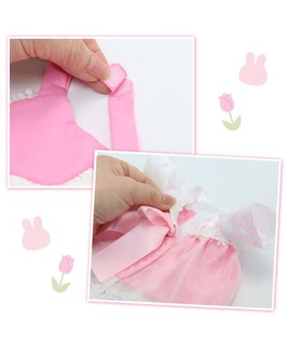 Mother garden マザーガーデン うさももちゃん おせわセットプチマスコット Sサイズ -