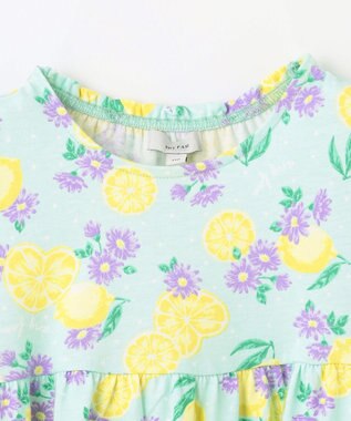ANY KIDS カットソー サマー ワンピース ミントレモン