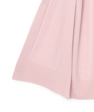 ICB L 【洗える】コンパクトファインウール ロングカーディガン シェルピンク系