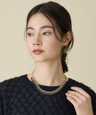 自由区 【SHIHOさん着用】ビジューレーン ネックレス