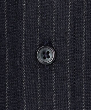 UNFILO MENS 【OCEANS 雑誌・web・YouTube 掲載】FLANNEL TOUCH シャツ ネイビーストライプ