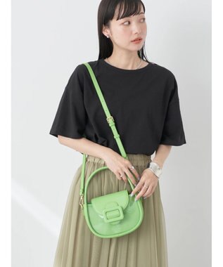 earth music&ecology リングハンドルバッグ Lime Green