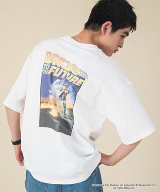 WEGO 【新柄追加/BACK　TO　THE　FUTUR/ユニセックス着用ITEM/SMLサイズ展開】BACK　TO　THE　FUTURE　グラフィックT（S） 柄1