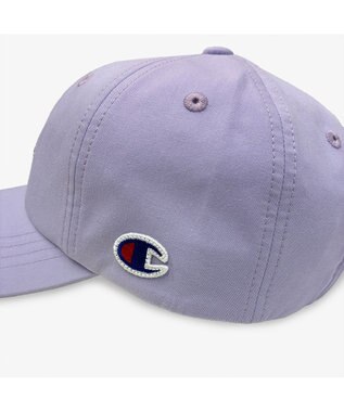 林八百吉商店 Champion  キッズ　ツイルキャップ パープル
