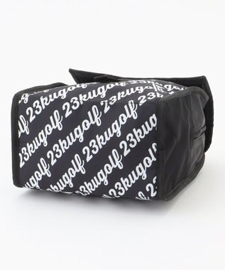 23区GOLF 【UNISEX】ランチの持ち運びにも使える保冷バッグ 収納時もかさばらない折り畳み仕様 ブラック系5